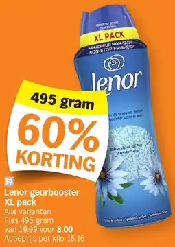 Albert Heijn Lenor geurbooster XL pack aanbieding
