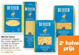 Albert Heijn Alle De Cecco aanbieding