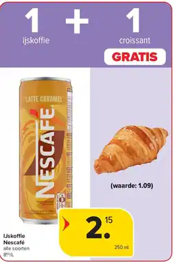 Carrefour IJsko e Nescafé aanbieding