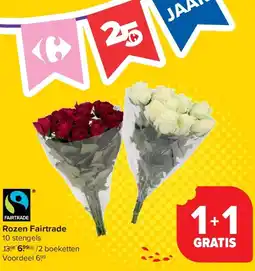 Carrefour Rozen Fairtrade aanbieding