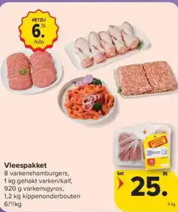 Carrefour Market Vleespakket aanbieding