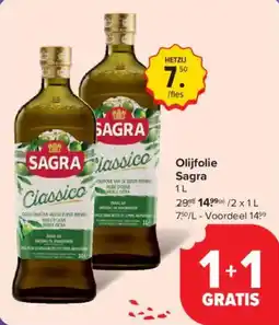 Carrefour Market Sagra Olijfolie aanbieding