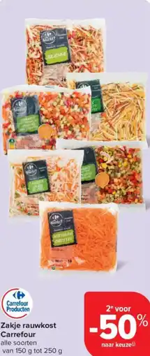 Carrefour Market Zakje rauwkost Carrefour aanbieding