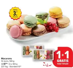 Carrefour Market Macarons aanbieding