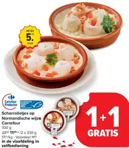 Carrefour Market Scharrolletjes op Normandische wijze Carrefour aanbieding