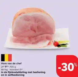 Carrefour Market Ham van de chef aanbieding