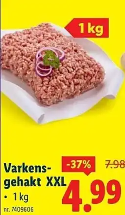 Lidl Varkensgehakt XXL aanbieding