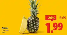 Lidl Ananas aanbieding