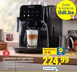 Lidl Silvercrest kitchen tools volautomatische koffiemachine aanbieding