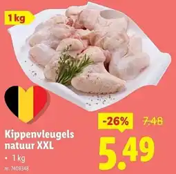 Lidl Kippenvleugels natuur XXL aanbieding