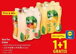 Lidl Fuze Tea Icetea aanbieding