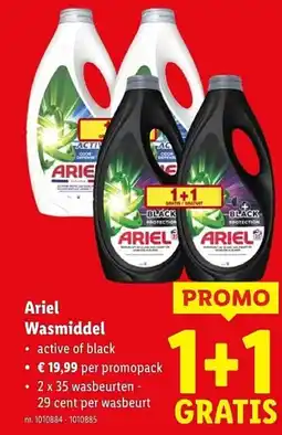 Lidl Ariel Wasmiddel aanbieding