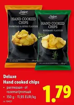 Lidl Deluxe Hand cooked chips aanbieding