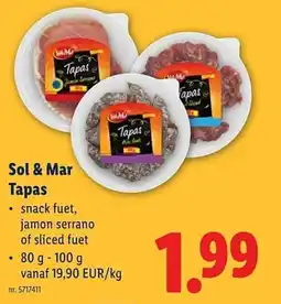 Lidl Sol & Mar Tapas aanbieding