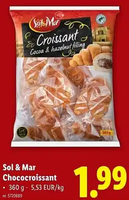 Lidl Sol & Mar Chococroissant aanbieding
