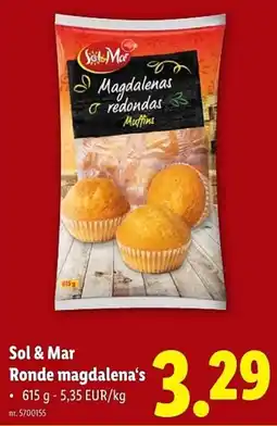 Lidl Sol & Mar Ronde magdalena's aanbieding