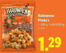 Lidl Halloween Pinda's aanbieding