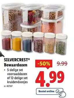 Lidl Silvercrest bewaardozen aanbieding