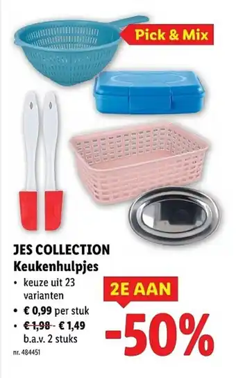 Lidl Jes collection keukenhulpjes aanbieding