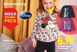 Lidl Kindertrui aanbieding