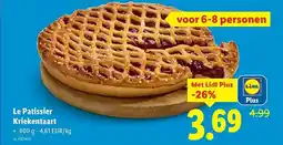 Lidl Le patissier kriekentaart aanbieding