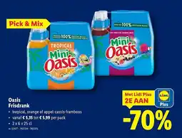 Lidl Oasis frisdrank aanbieding