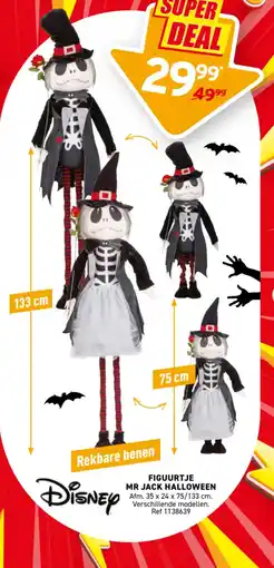 Trafic Figuurtje mr jack halloween aanbieding