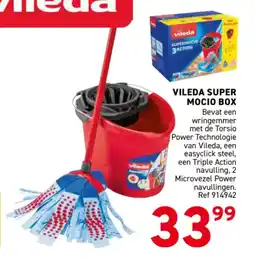 Trafic Vileda super mocio box aanbieding