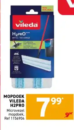 Trafic Mopdoek vileda H2pro aanbieding