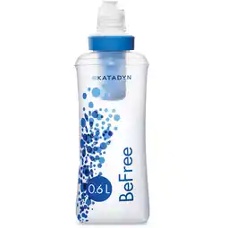 Decathlon Waterfilter BeFree 0,6 L buitenfilter waterfles behandeling aanbieding