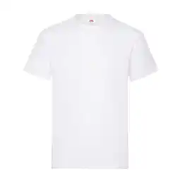Decathlon Heren Zwaar Katoenen TShirt (Wit) aanbieding