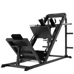 Decathlon Leg Press/Hack Squat Krachtstation - Plate loaded home gym - Been training aanbieding