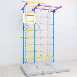 Decathlon Jeflex Klimrek ClimbMaxx M4 wandmontage met accessoires aanbieding