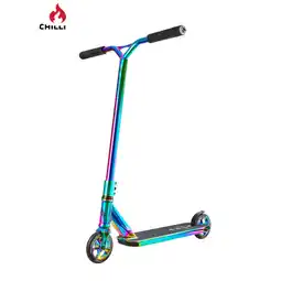 Decathlon Reaper Reloaded Stuntstep Expert 120mm Neochrome aanbieding