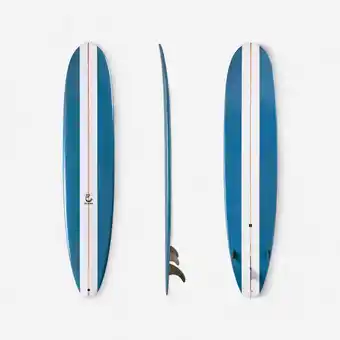 Decathlon Longboard 900 9' 67 l geleverd met 2+1 vinnen van 8 aanbieding