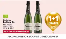 Delhaize Codorníu Ecológica Bio aanbieding