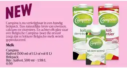 Delhaize Melk aanbieding
