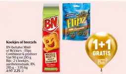Delhaize Koekjes of bretzels aanbieding