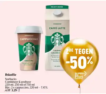 Delhaize IJskoffie aanbieding