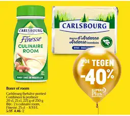 Delhaize Boter of room aanbieding