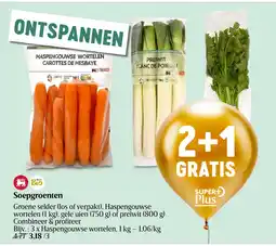 Delhaize Soepgroenten aanbieding