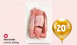 Delhaize Heel konijn aanbieding