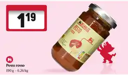 Delhaize Pesto rosso aanbieding