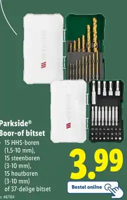 Lidl ParksideⓇ Boor-of bitset aanbieding