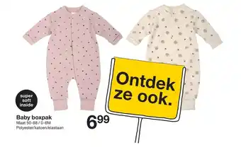 Zeeman Baby boxpak aanbieding