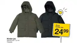 Zeeman Kinder jas aanbieding