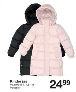 Zeeman Kinder jas aanbieding