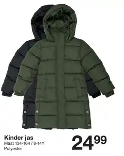 Zeeman Kinder jas aanbieding