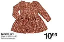 Zeeman Kinder jurk aanbieding