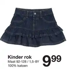 Zeeman Kinder rok aanbieding